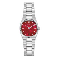 Armbanduhr Bulova Dame Super Seville in Stahl 96L354